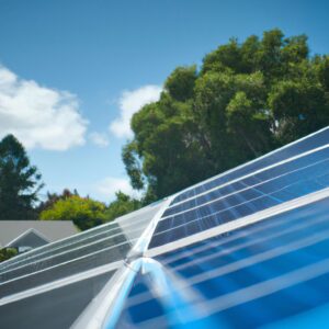 Top solar installation companies in Tauranga with solar panels on the roof of a house.