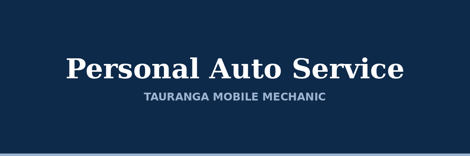 Personal Auto Service - Tauranga Mobile Mechanic